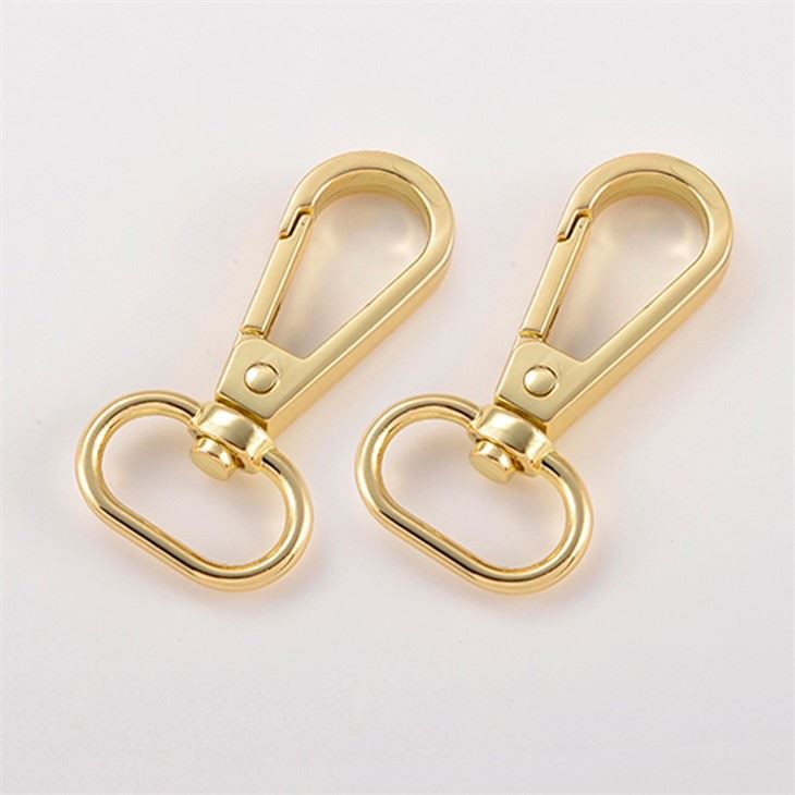 Boucle de chien d'accessoires de sac de mousqueton en laiton de vente chaude