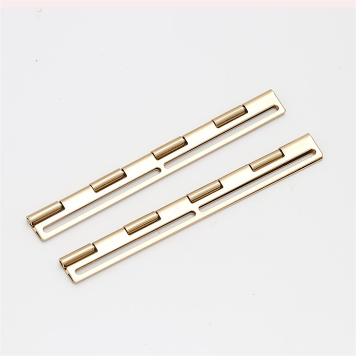 Clip de portefeuille de mode en cuir de cadre d'embrayage de sac à main en métal de haute qualité